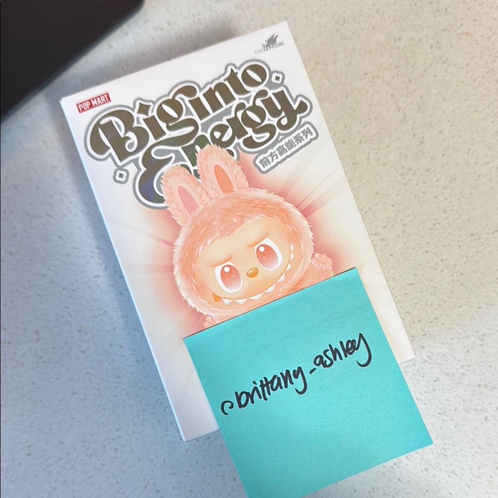 Labubu Big Into Energy - Serenity - NIB, Unopened